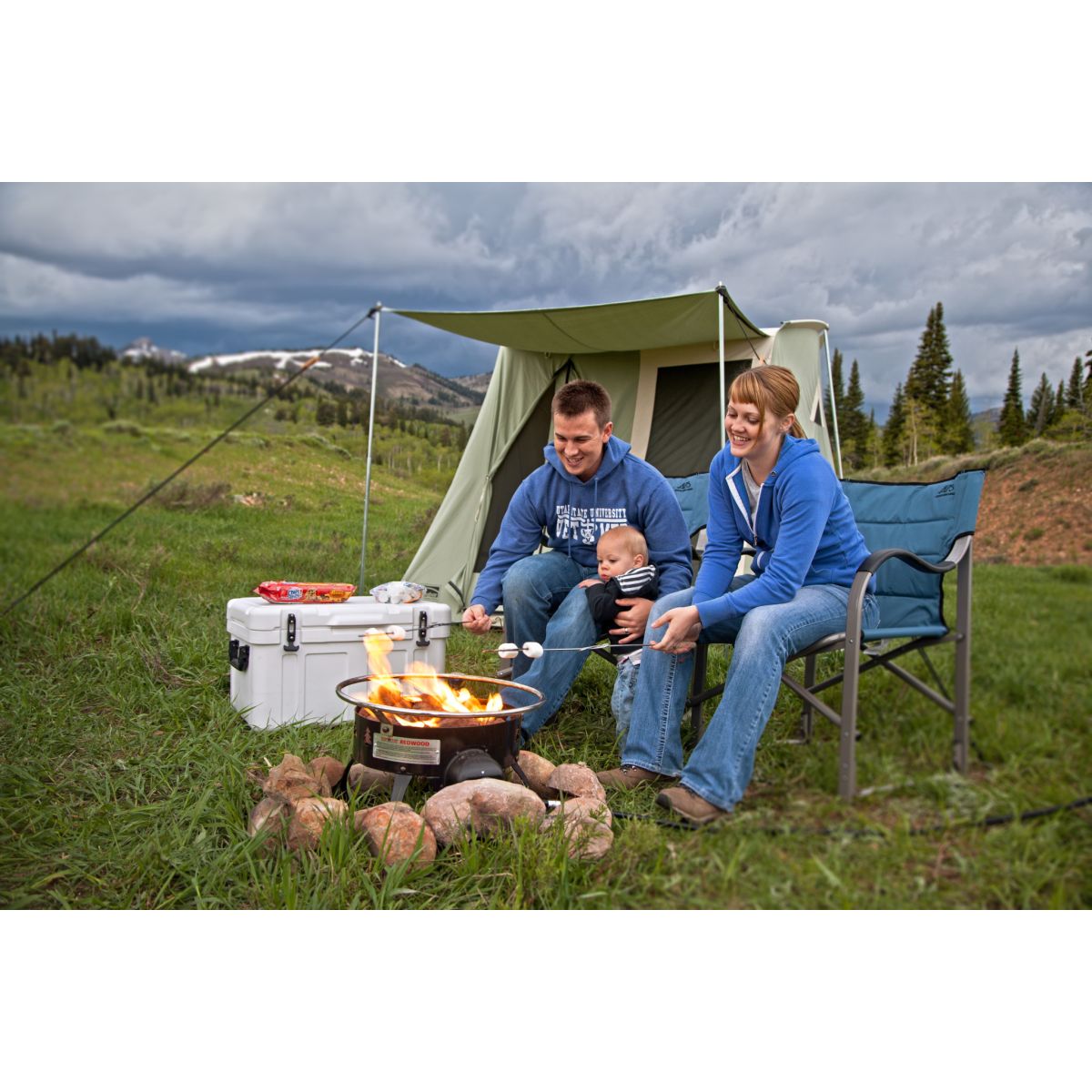 Camp Chef GCLOGD Redwood Fire Pit